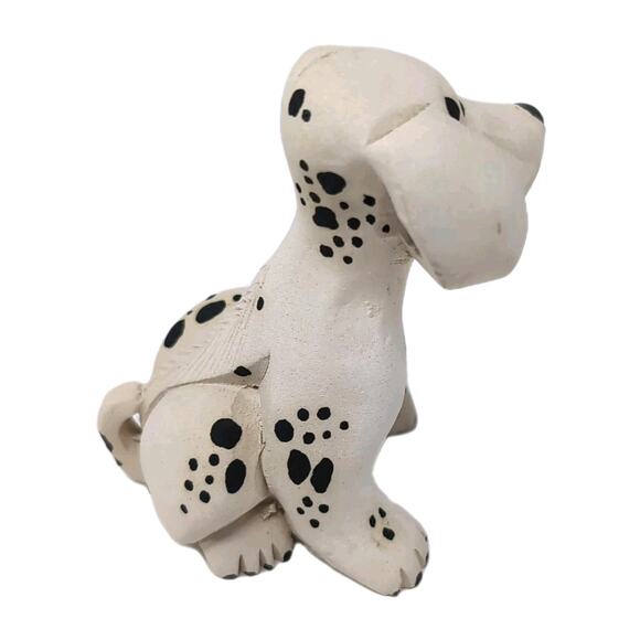 Artesania Rinconada Dalmation Dog Figurine Hand Carved Hand Painted Handmade 115 - Picture 7 of 11